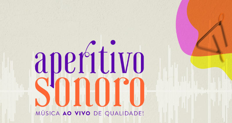 APERITIVO SONORO - Confira a programação musical de setembro, no Tênis Sesc, no Aureny III