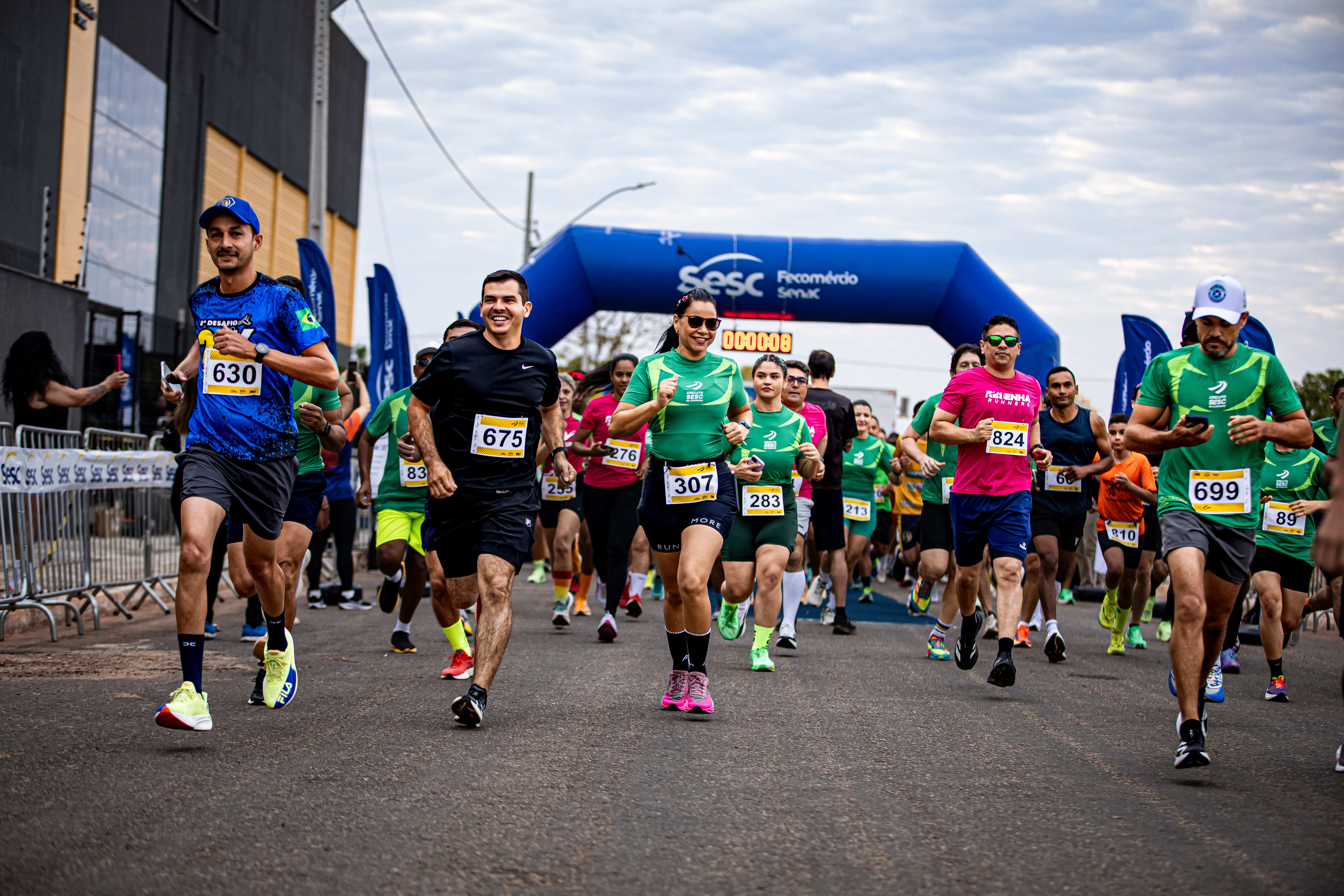 Com mais de 800 atletas, Circuito Sesc de Corridas é realizado em Gurupi. Confira o resultado!