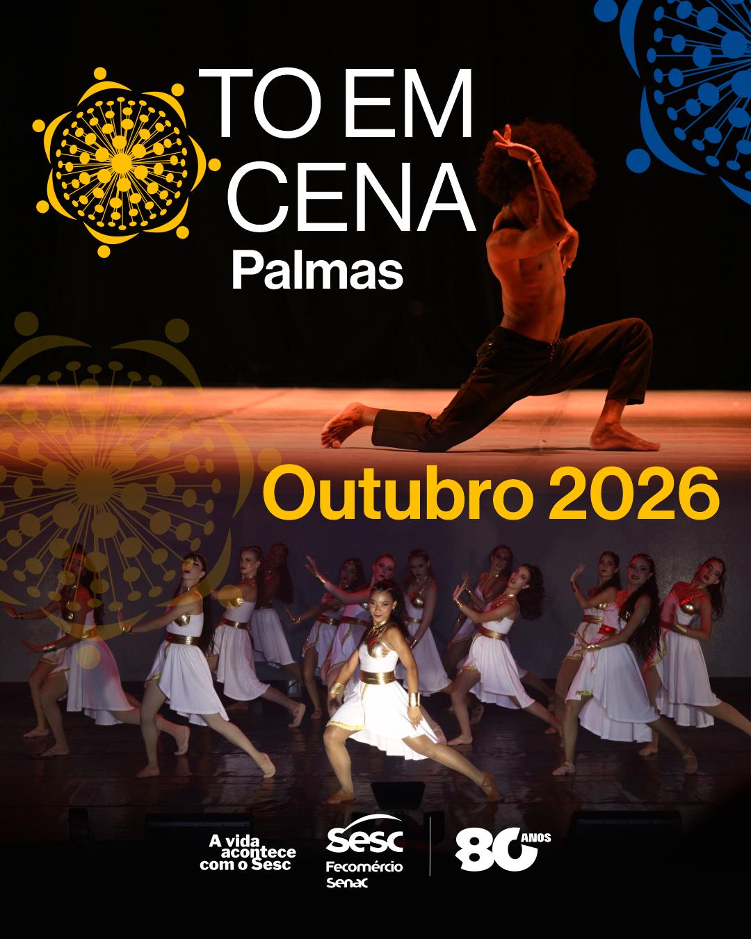 TO EM CENA 2026 - Espetáculo " Cores do Mundo " Balé Popular do Tocantins - Palmas 